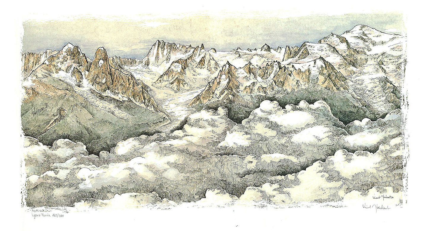 Image de la réalisation - Le massif du Mont Blanc