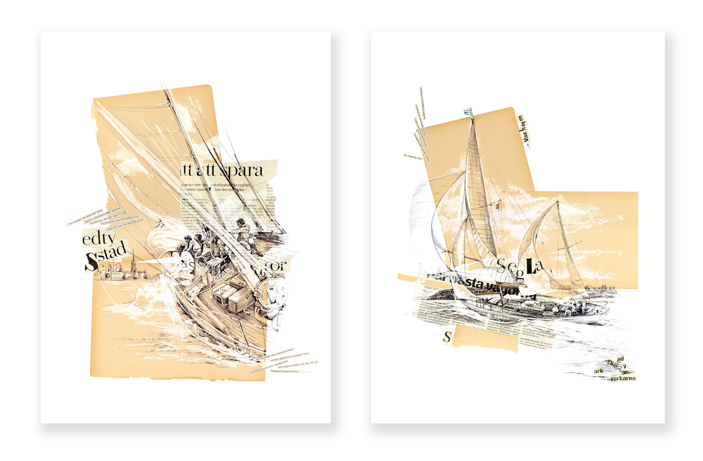 Image de la réalisation - Collection sailing boat