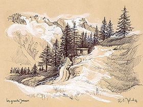Grandes Jorasses – Val Veni