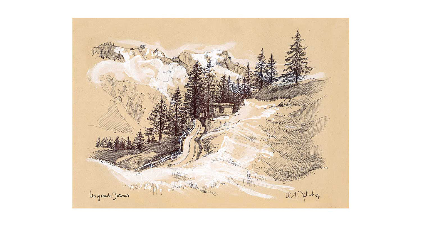 Image de la réalisation - Grandes Jorasses – Val Veni