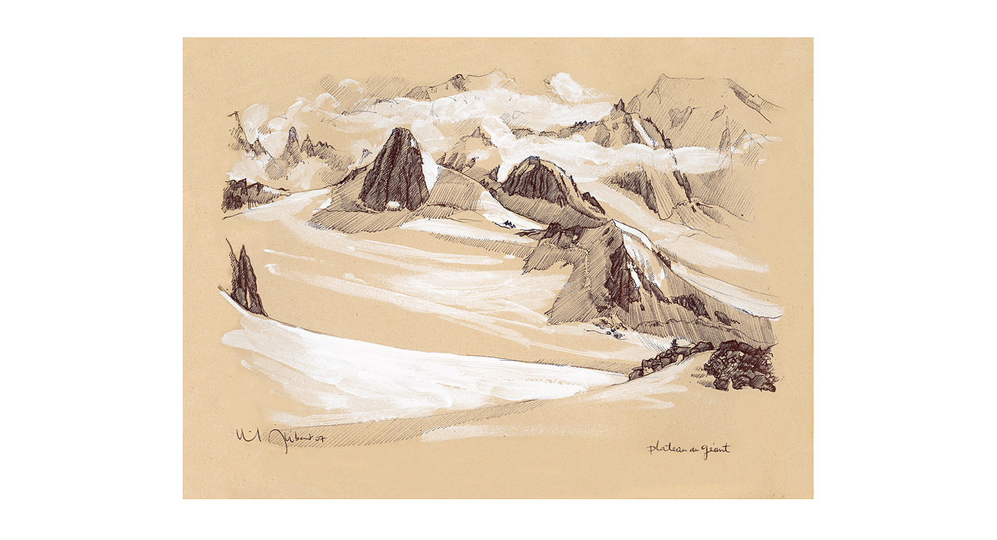 Image de la réalisation - Le glacier du Géant