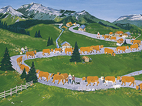 la montée au Lancheron