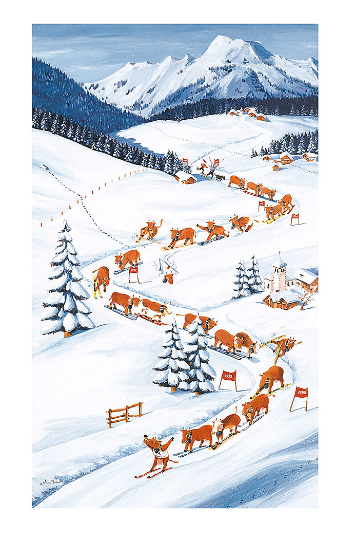 Image de la réalisation - la descente des alpages