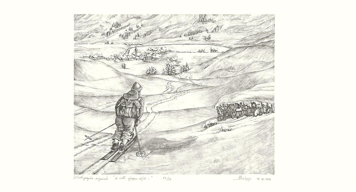 Image de la réalisation - Tignes, à cette époque déja…